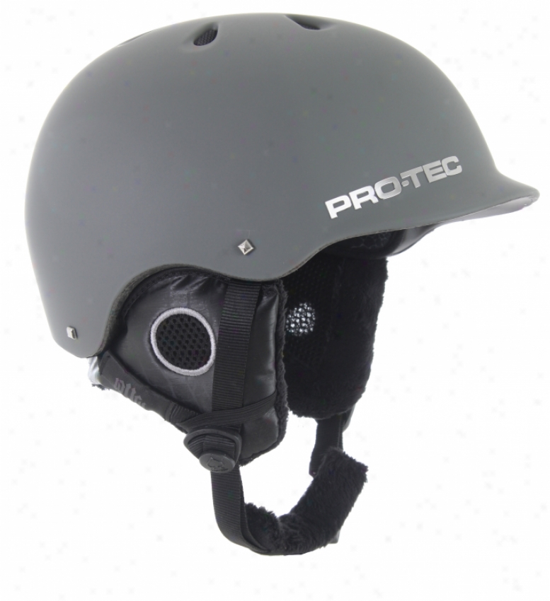 Protec Riot Riot Andreas Wiig Snowboard Helmet Matte Grey/black