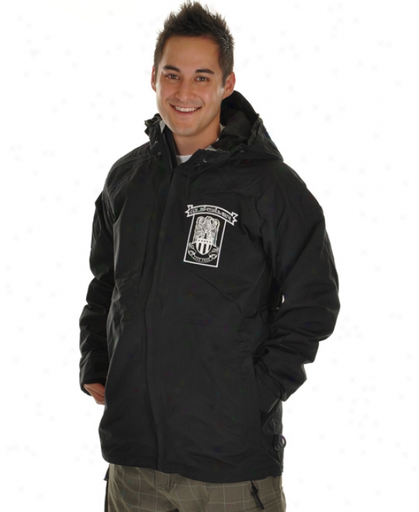 Quiksilver Batfox Snowboard Jacket Black