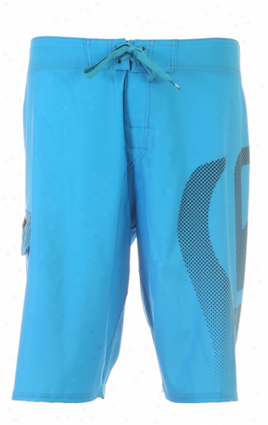 Quiksilver Cypher Ion 22&quot; Boardshorts Process Cyan