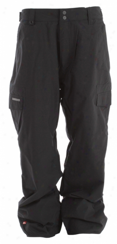 Quiksilver Drill Insulated Snowboard Pants Black