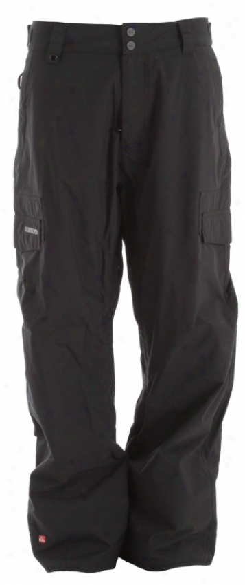 Quiksilver Drill Shell Snowboard Pants Black