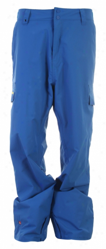 Quiksilver Drill Lyre Snowboard Pants Royal