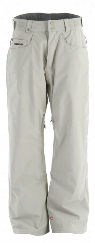 Quiksilver Drizzle Solid Shell Snowboard Pants Tan