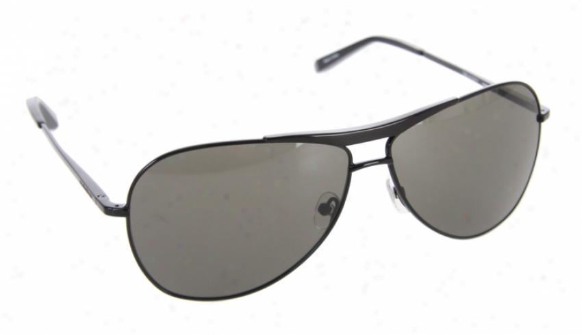 Quiksilver Goose Sunglasses Shiny/black Grey