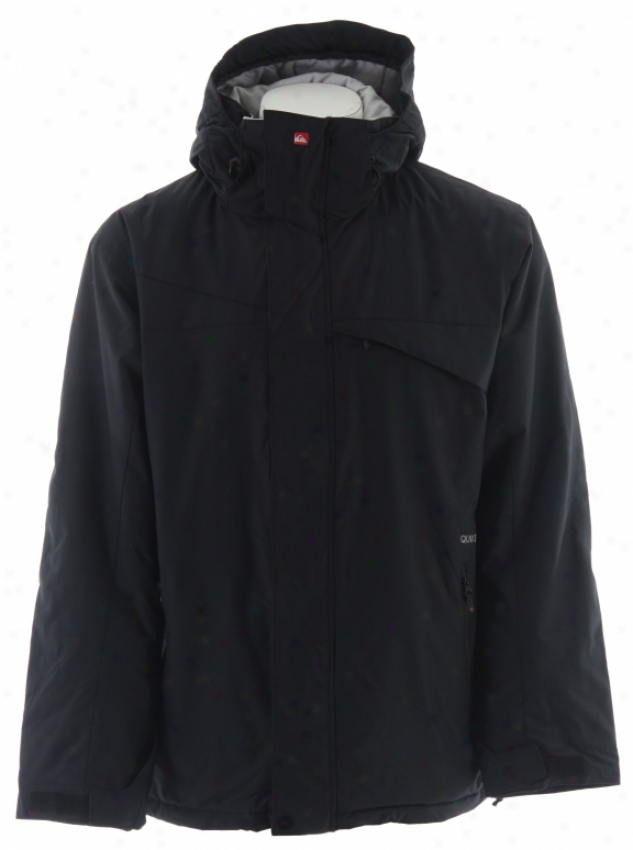 Quiksilver Last Mission Solids Snowboard Jacket Black