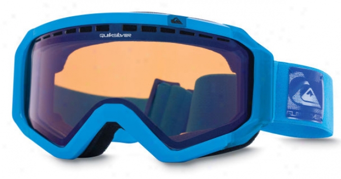 Quisilver Q1 Snowboard Goggles Blue/flash Blue Lens