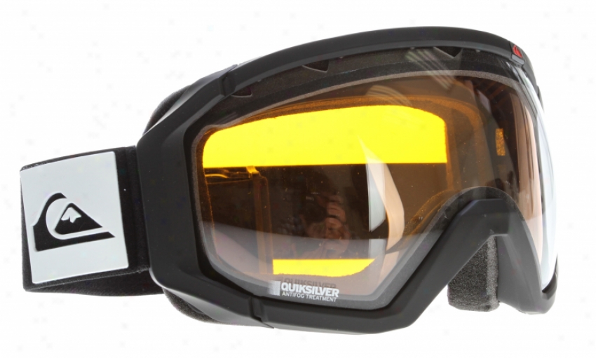 Quiksilver Q2 Snowboard Goggles Black