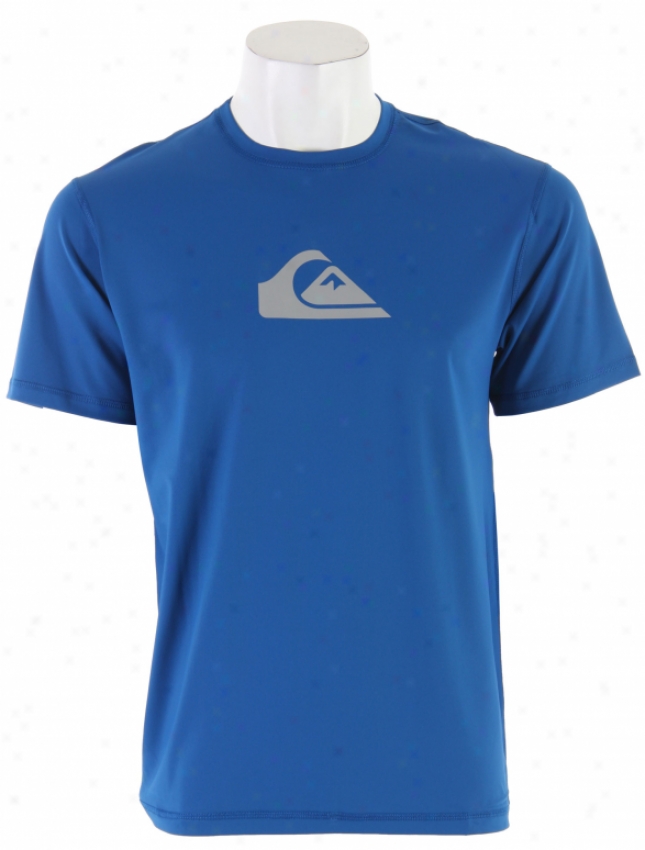 Quiksilver Solid Streak S/s Surf T-shirt Royal