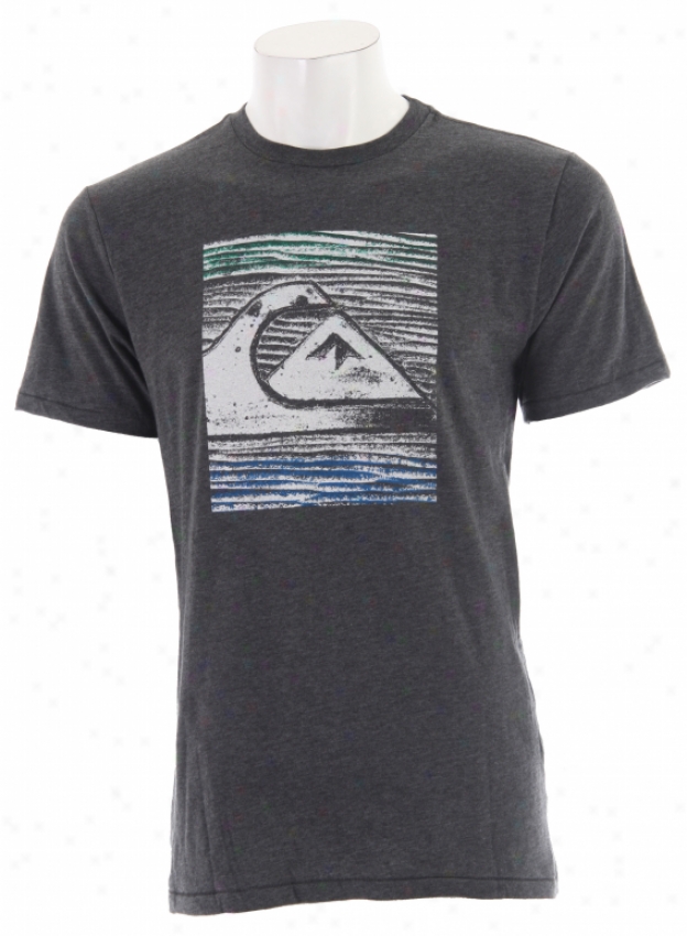 Quiksilver The Wedge T-shirt Charcoal Heather