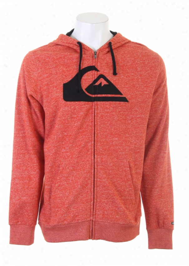 Quiksilver Trademark Hoodie Orange