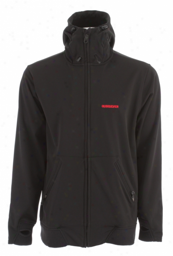 Quiksilver Travis Softshell Snowboard Jacket Black