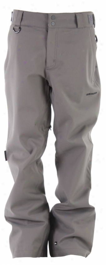 Quiksilver Tuff Spins Shell Snowboard Pants Smoke