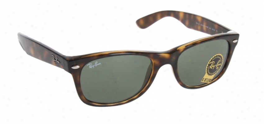 Rayban New Wayfarer Sunglasses Tortoise/g15xlt Lens