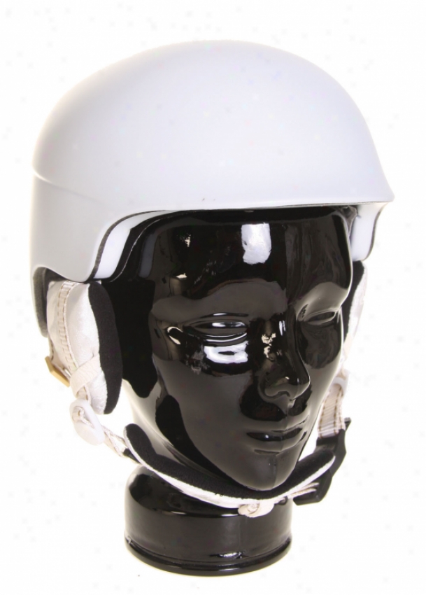 Red Aeltta Snowboard Helmet White