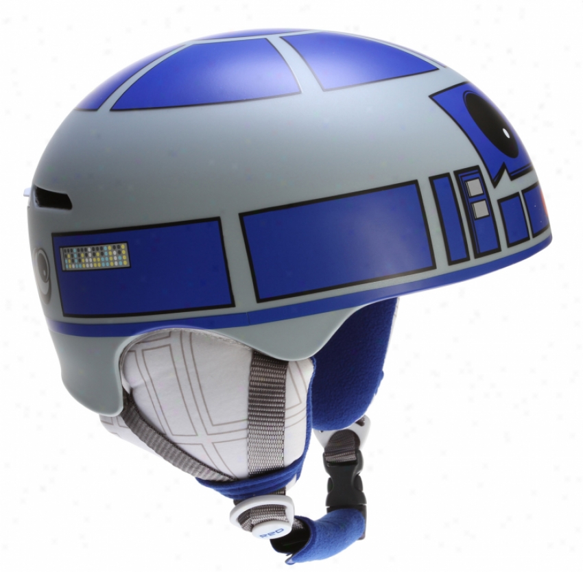 Red Avid Grom Star Wars Snowbpard Helmet R2d2