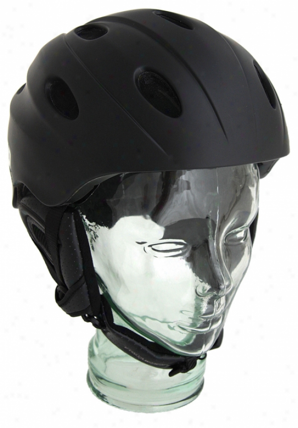 Red Frequency Snowboard Helmet Black