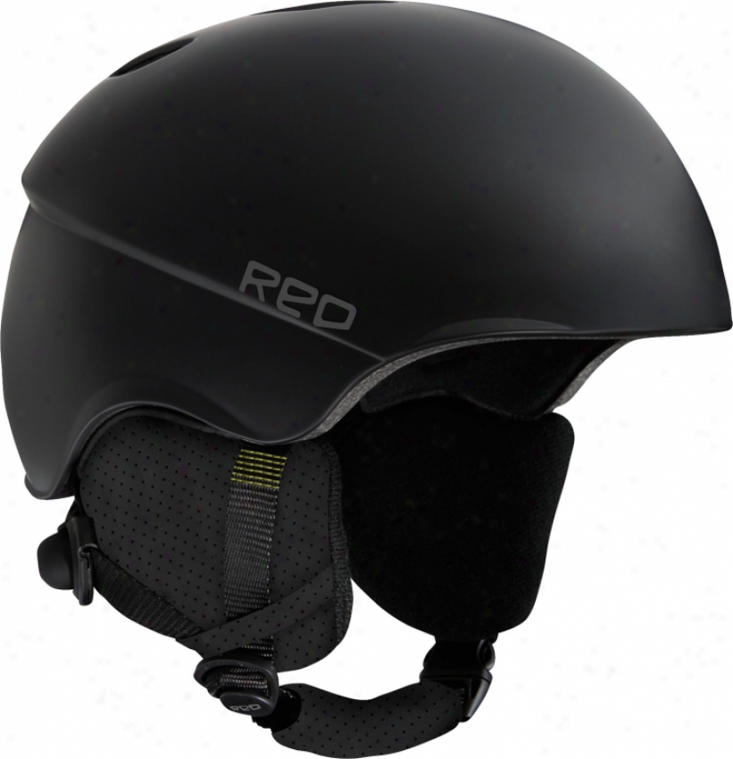 Red Hi-fi W/ Mips Snowblard Helmet Black