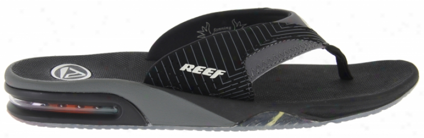 Reef Fanning Prints Sandals Tie Dye