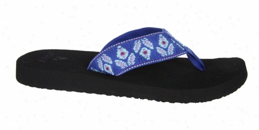 Reef Lily Sandals Black/blue