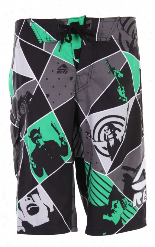 Reef No Exhibit Boardshorts Green