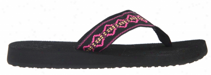 Reef Sandy Sandals Black/multi