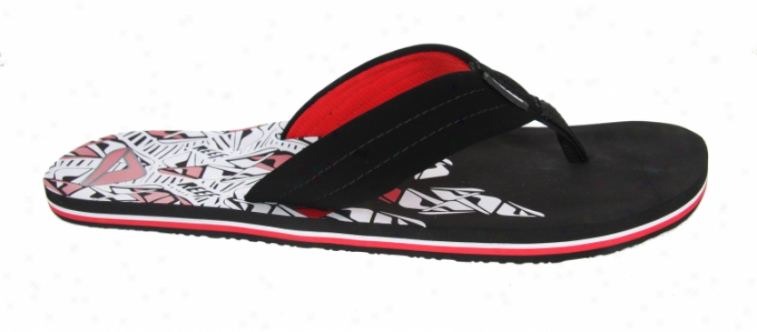Reef Seared Ahi Sandals Red/black