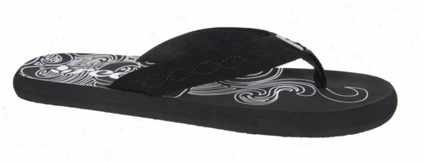 Reef Seaside Sandals Black/silver 2