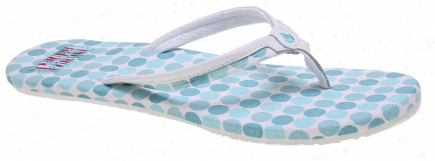 Reef Summer Wrapper Sandals Blue/white