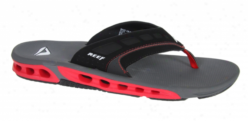 Reef Vision Sandals Grey/red