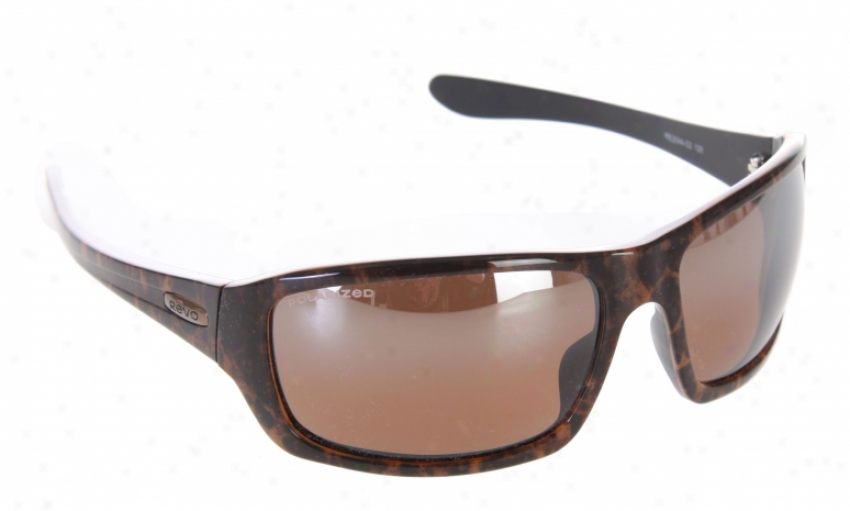 Revo Way Point Sunglasses Walnut/bronze Lens