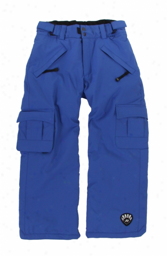 Ride Chadger Insulated Snow Pants Electric Blue