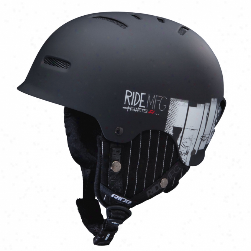 Ride Duster Snowboard Helmet Black