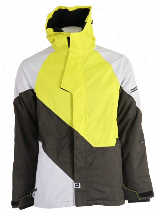 Ride Georgetown Insulated Snowboard Jacket Backened Forest