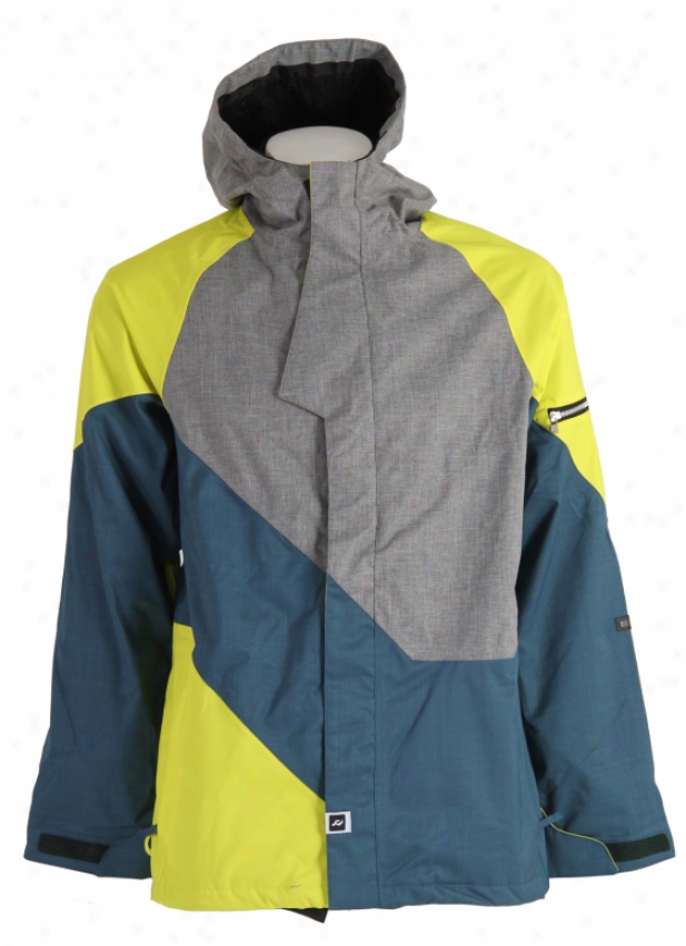 Rife Georgetown Snowboard Jacket Blue Spruce