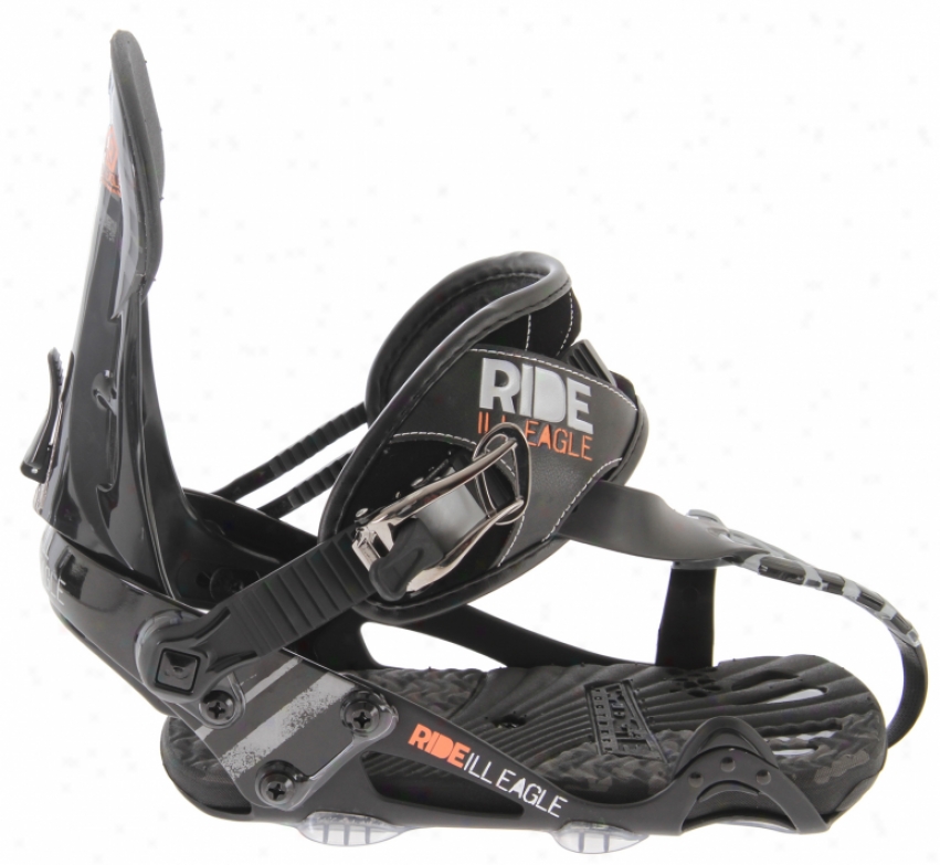 Ride Ill Eagle Contraband Snowboard Bindings Black