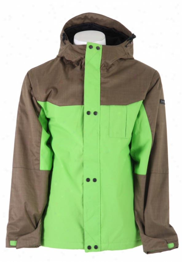 Ride Laurelhurst Insulated Snowboard Jacket Slime Green