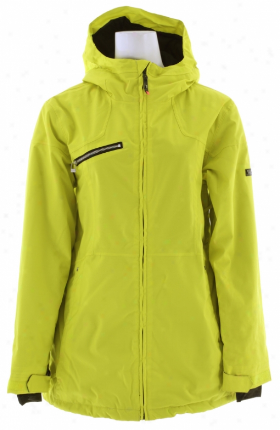 Ride Medina Insulagd Snowboard Jacket Limeade