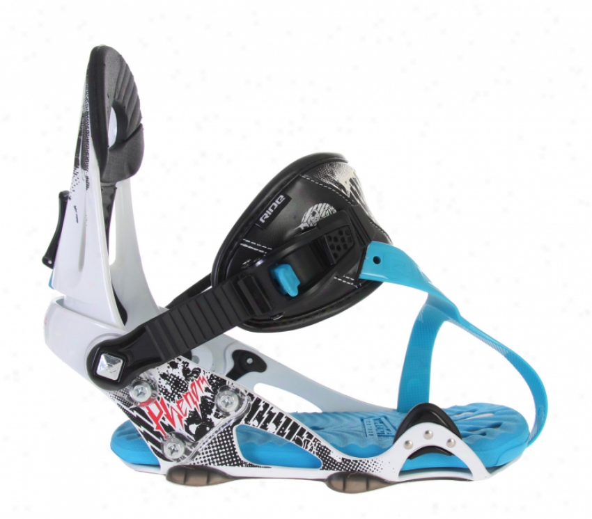 Ride Phenom Snowboard Bindings White