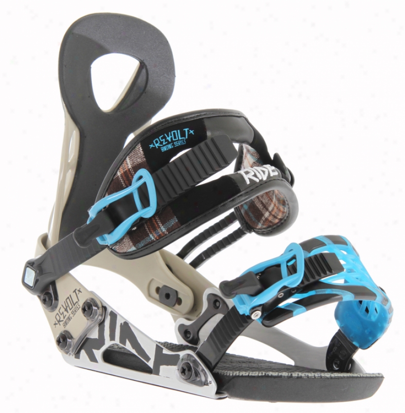 Ride Revolt Snowboard Bindings Khaki