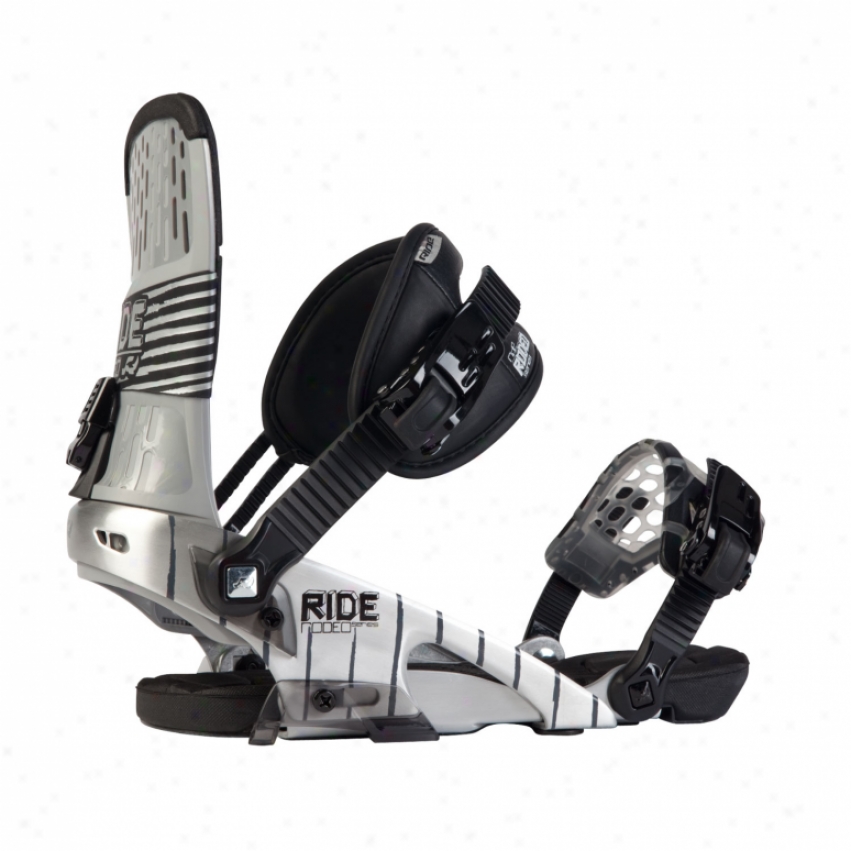 Ride Rodeo Snowboard Bindings Chrome