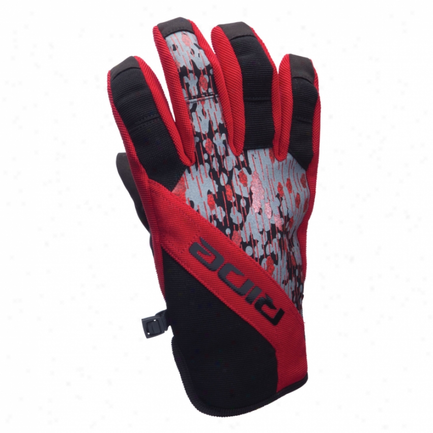 Ride Shorty Snowboard Gloves Black