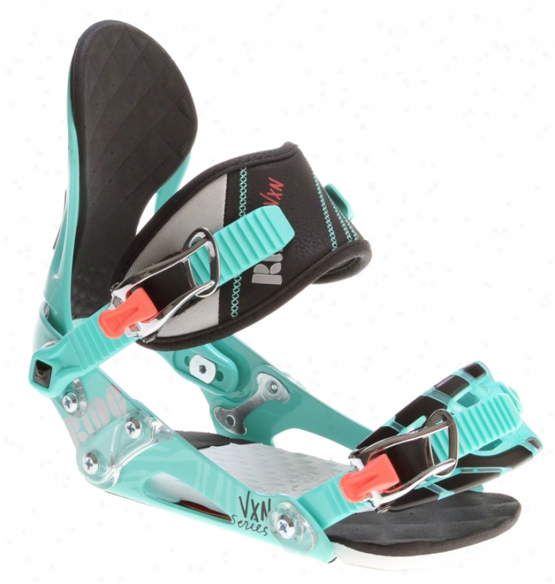 Ride Vxn Snowboadr Bindings Seafoam