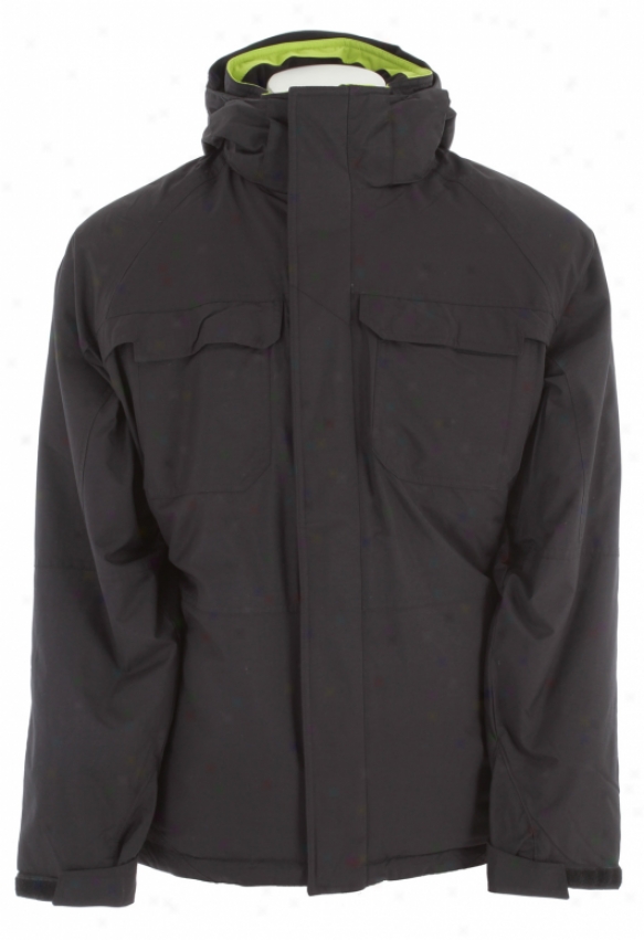 Ripzone Comp Snowboard Jacket Black