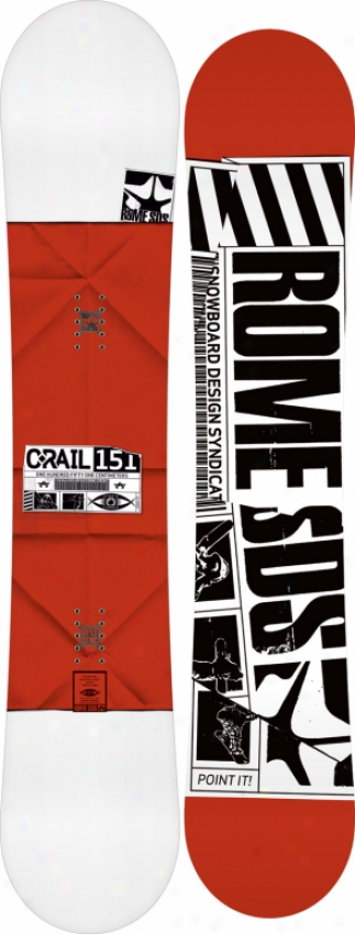 Rome Crail Blem Snowboard 155