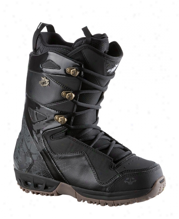 Rome Folsom Snowboard Boots Black/gum