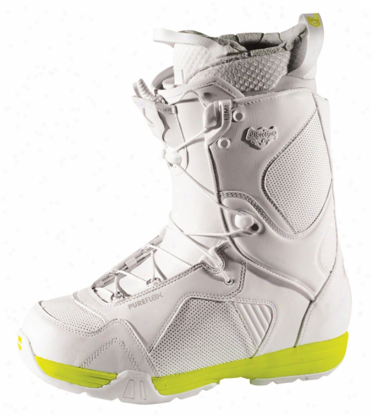 Rome Libertine Pureflex Snowboard Boots White