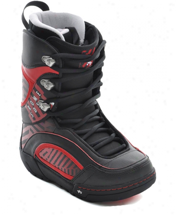 Rome Memphis Snowboard Boots Black/red