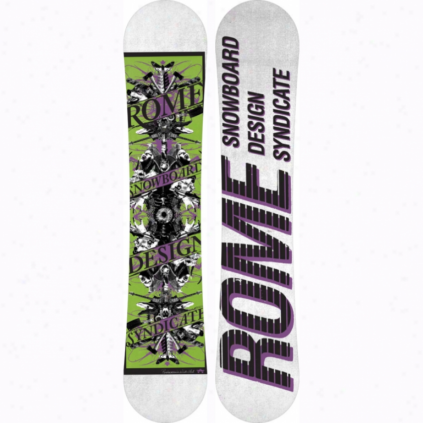 Rome Postermania Wide Snowboard 152