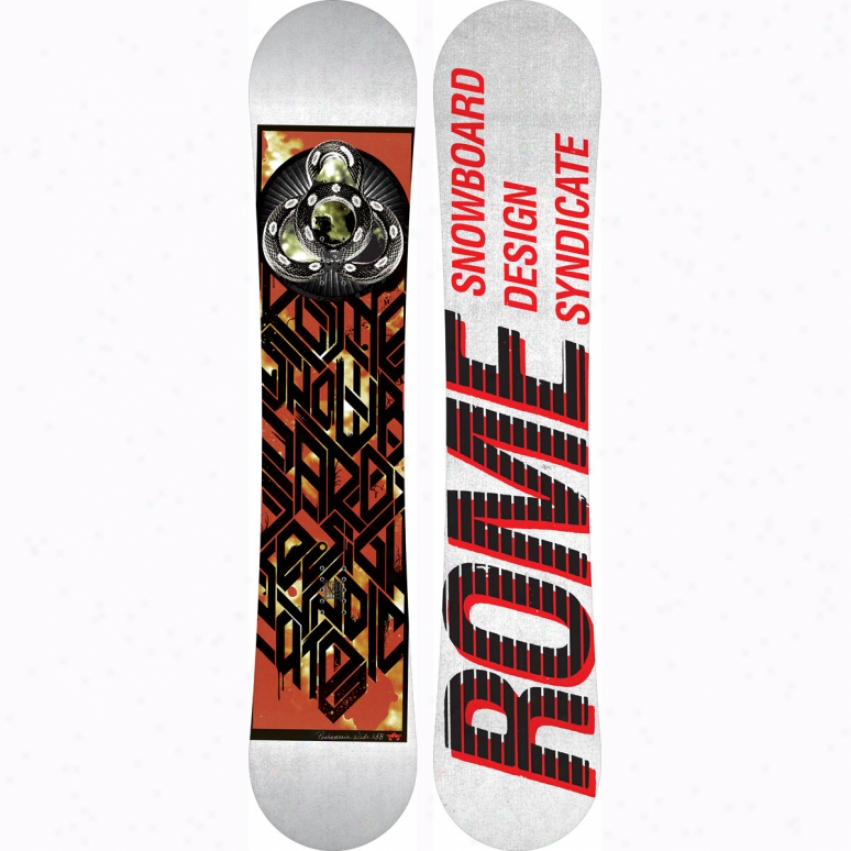 Rome Postermania Wide Snowboard 155