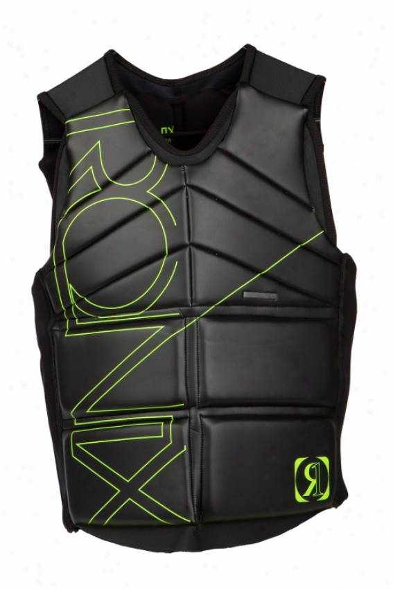 Ronix Cosa Nostra Wakeboard Vest Black/lambo Verde